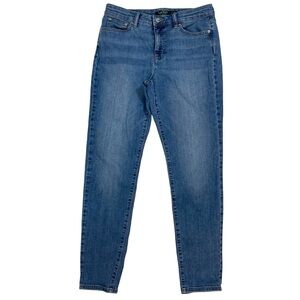 Lauren Ralph Lauren Women's Size 10 Blue Jeans‎ Mid Rise Straight Leg Tapered